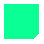 Turquoise color during the day