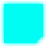 Turquoise color when exposed to electricity