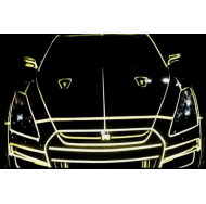 NISSAN GT-R светится в темноте NISSAN GT-R светится в темноте