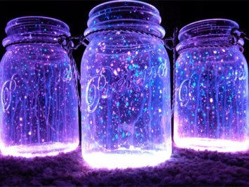 Флуоресцентная краска для стекла