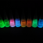 Glow in the dark nail polishes