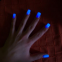 Glow in the dark nail polishes